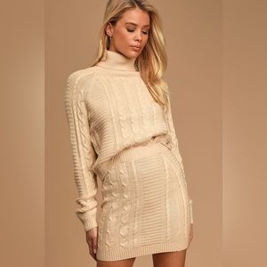 LULUS | Ivory two piece set